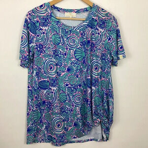 Simply Southern Seashells Top Size Medium